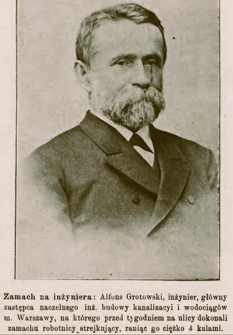 Alfons Grotowski - Zamach na inżyniera.